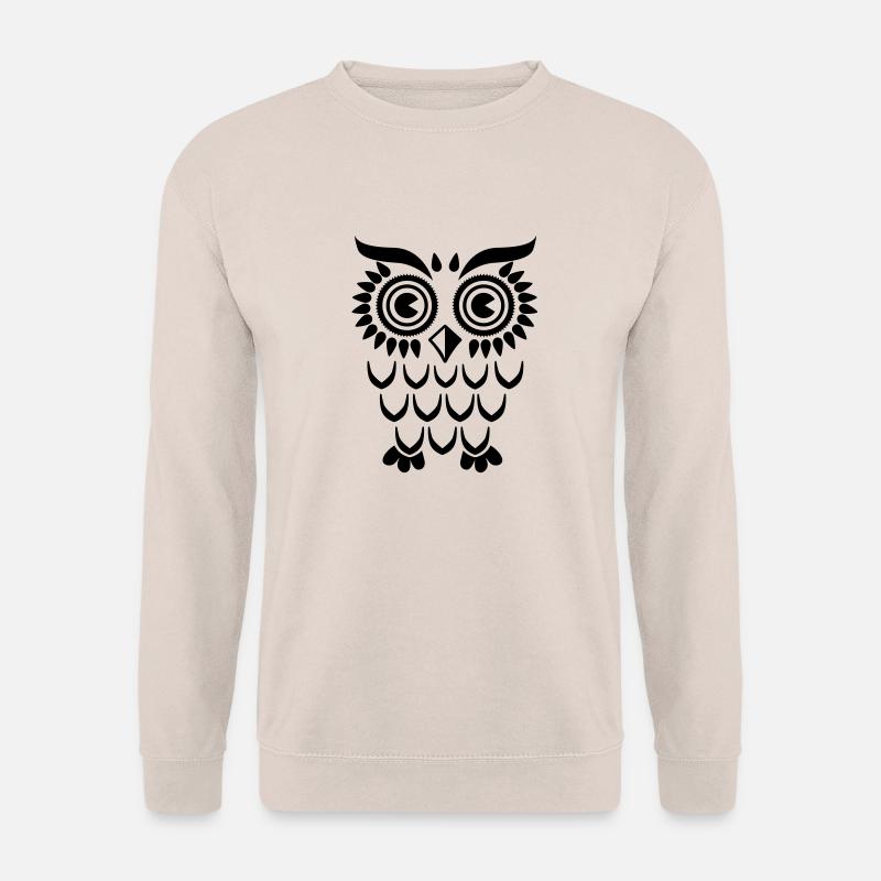 Owl Eule - Unisex Sweatshirt - sand