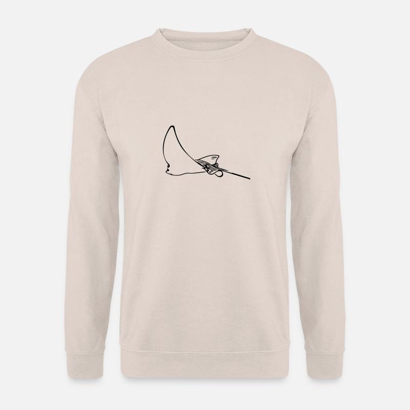 Eagle rays - Unisex Sweatshirt - sand