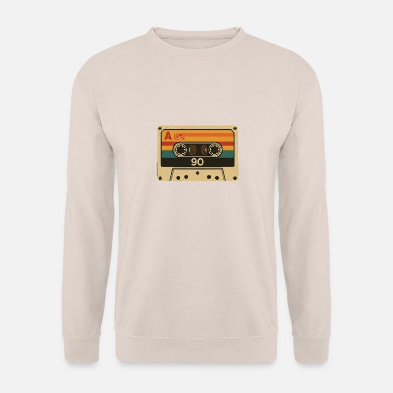 Kassettenstyle der 90er - Unisex Pullover - Sand