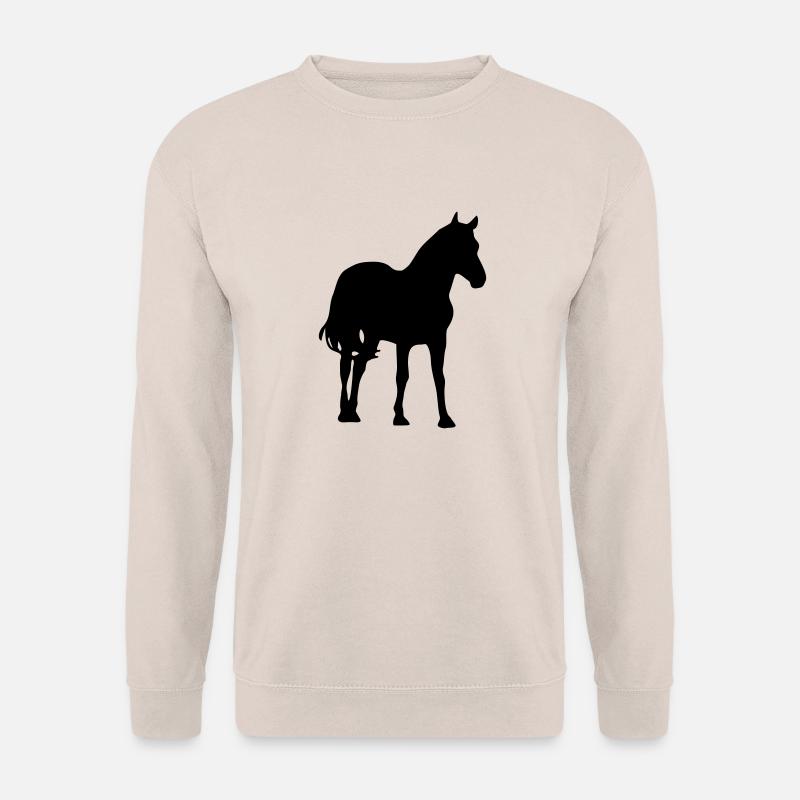 Pferd - Unisex Sweatshirt - sand