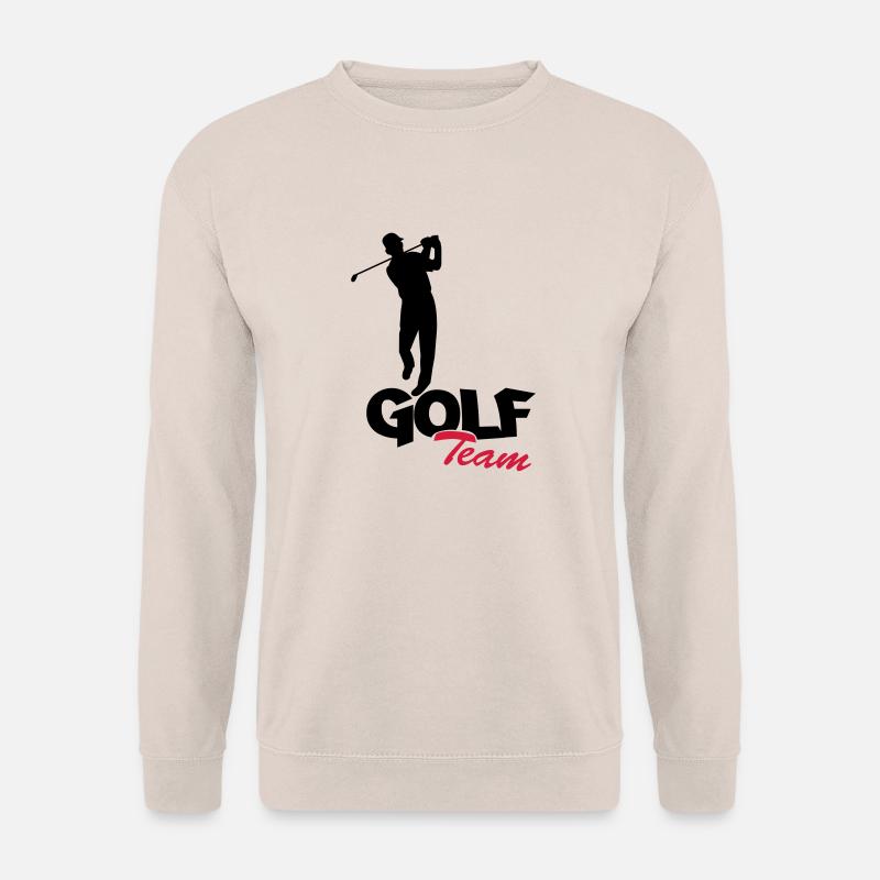 golfer_team2 - Unisex Pullover - Sand