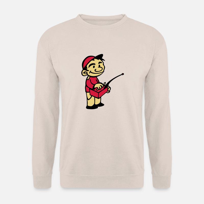 modell Kind mit Modellfunksteuerung - Unisex Pullover - Sand