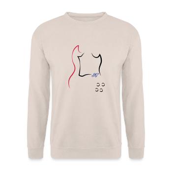 GSG - Unisex Pullover - Sand - Vorne - Alina (178cm) & Michal (187cm)