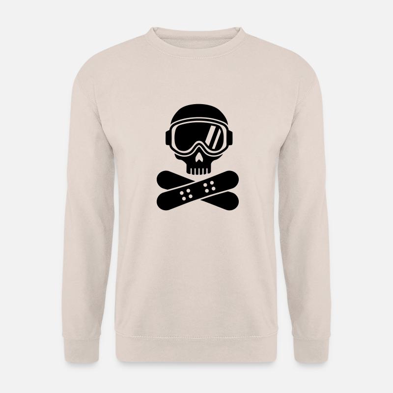 Snowboard - Unisex Pullover - Sand