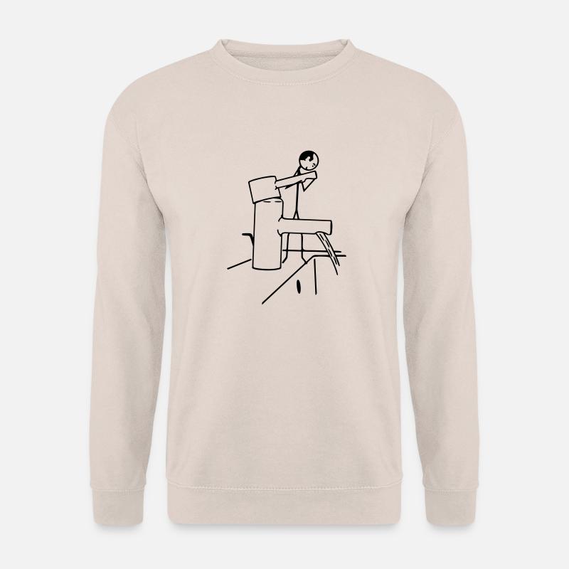 Abwaschen Spülen - Unisex Pullover - Sand