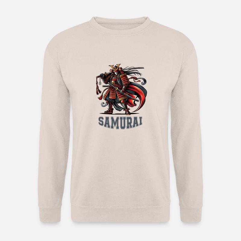 samurai comic - Unisex Pullover - Sand