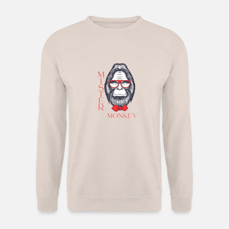 Mister Monkey - Unisex Pullover - Sand