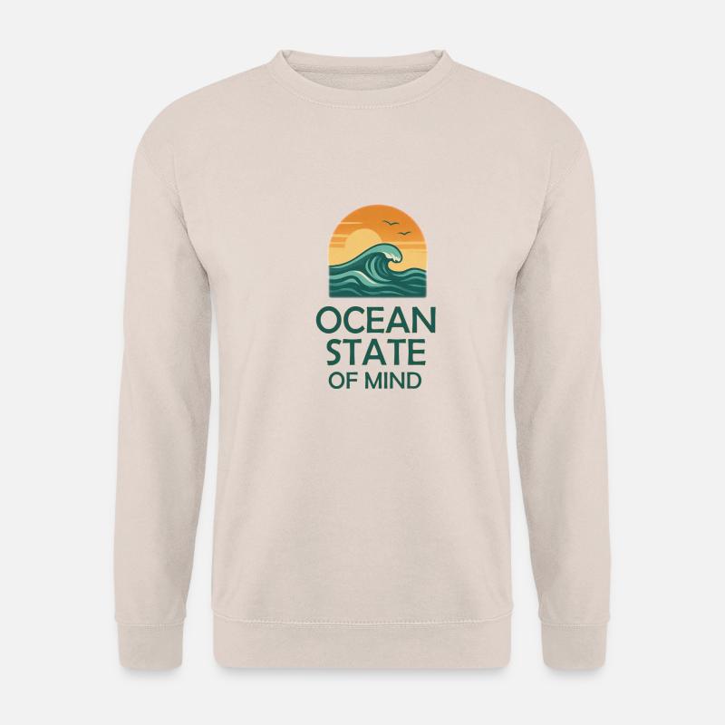 Ocean State of mind - Unisex Pullover - Sand