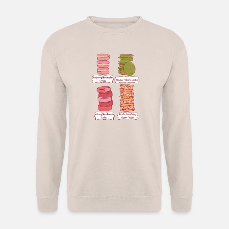 Pastellcookies Stack-Design - Unisex Pullover - Sand