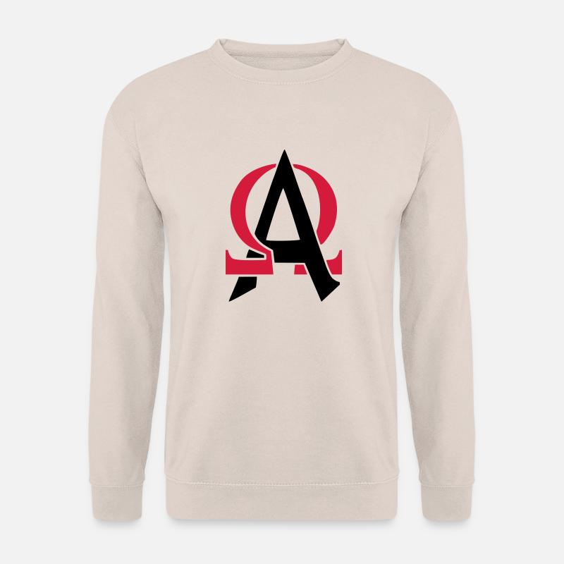 ALPHA & OMEGA - Unisex Pullover - Sand