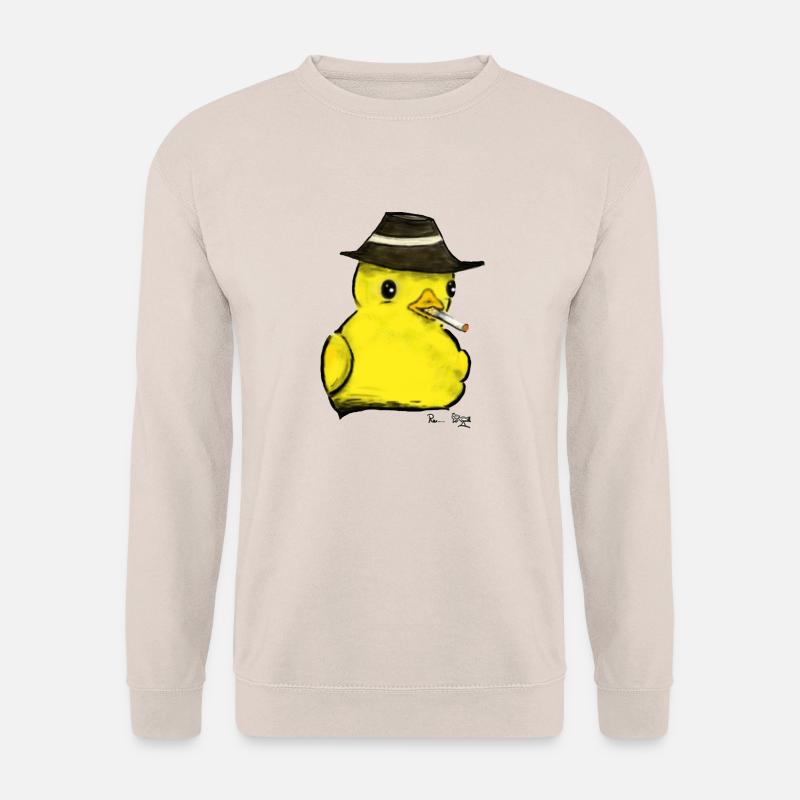 Ente Rauchend - Unisex Pullover - Sand