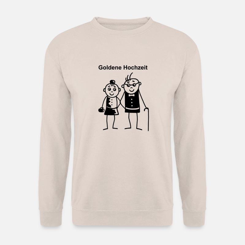 Golden Wedding - Unisex Sweatshirt - sand