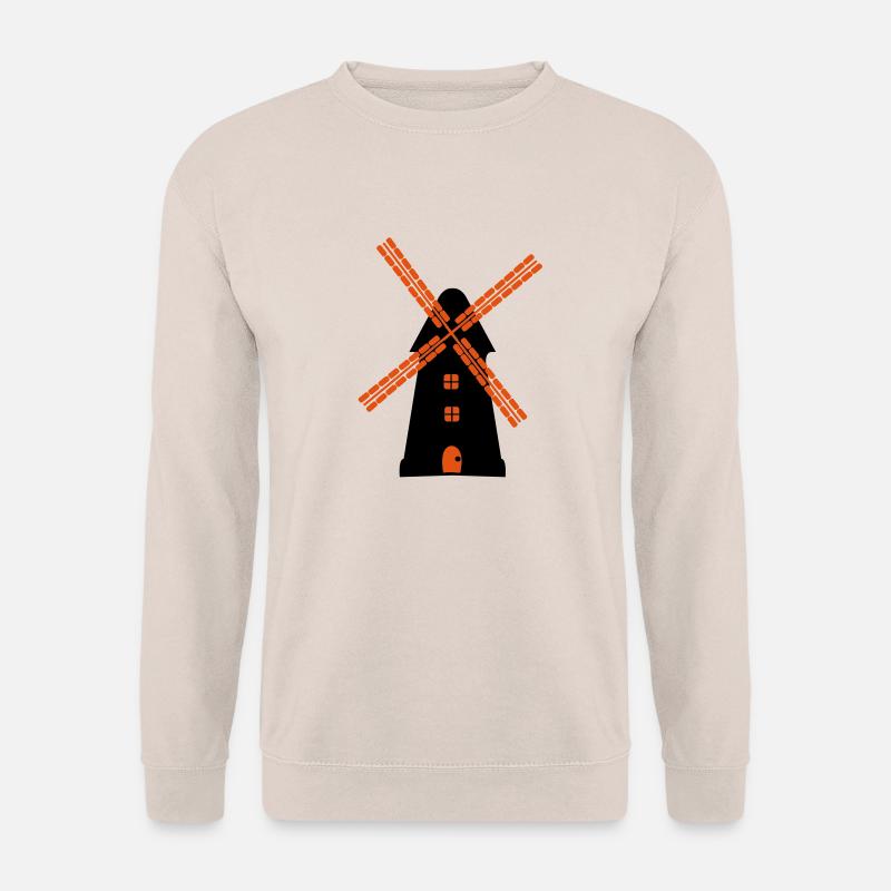 windmuehle - Unisex Pullover - Sand