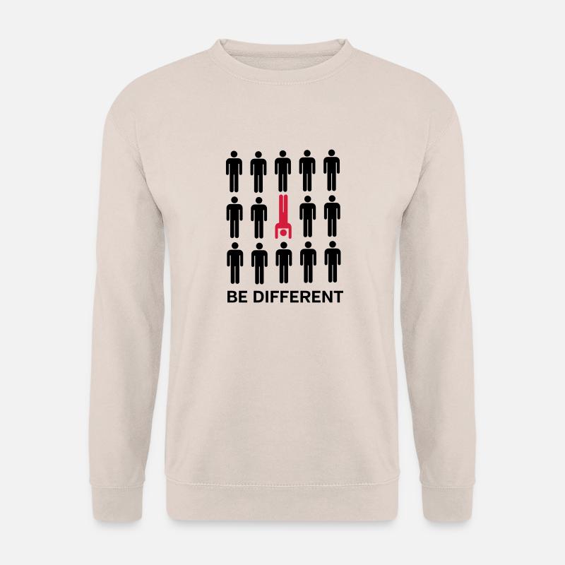 Be Different (Handstand) - Unisex Sweatshirt - sand