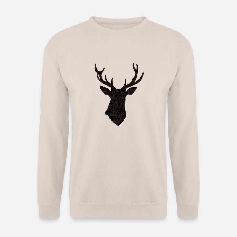 Hirsch - Unisex Pullover - Sand