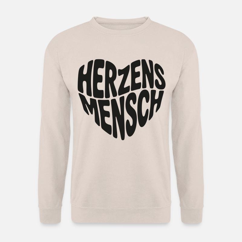 Herzensmensch - Unisex Pullover - Sand