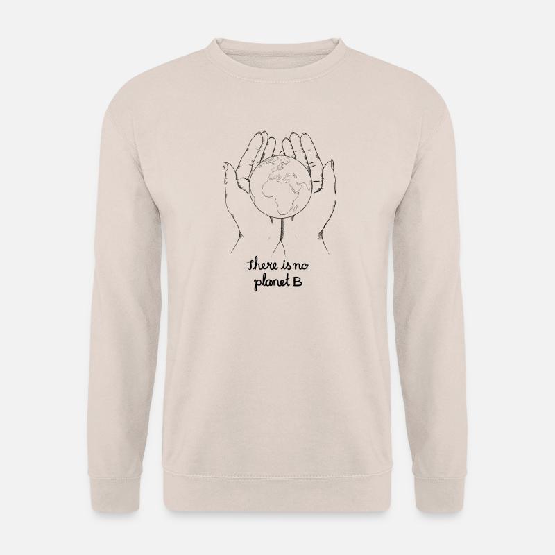 There is no planet b - Unisex Pullover - Sand