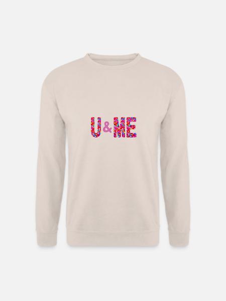 u and me - Unisex Sweatshirt - sand
