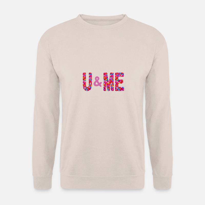 u and me - Unisex Sweatshirt - sand