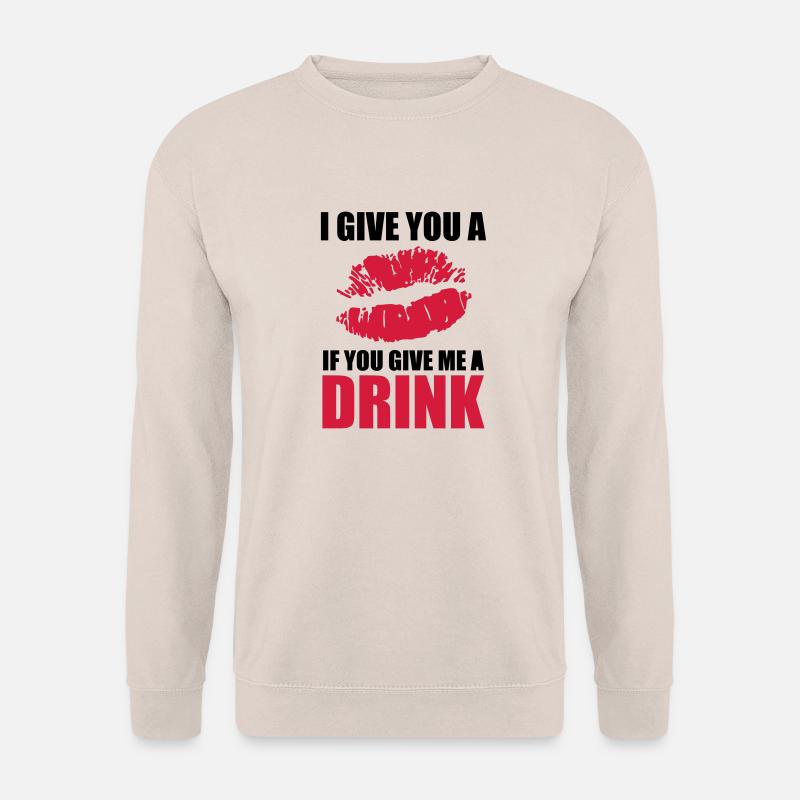 I Give You A kiss - Unisex Pullover - Sand
