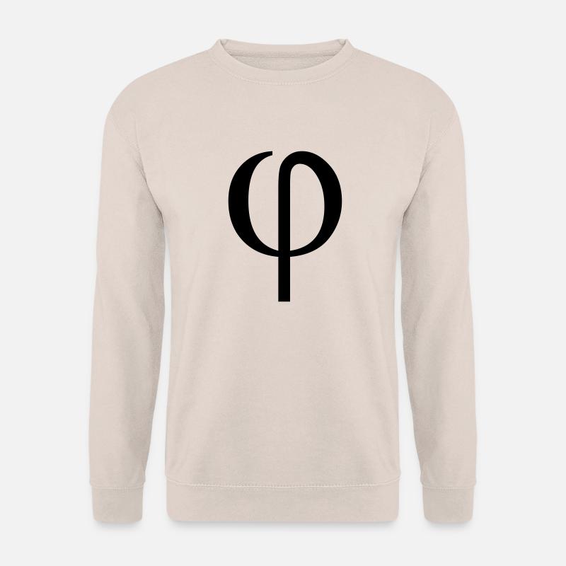 phi greek - Unisex Sweatshirt - sand