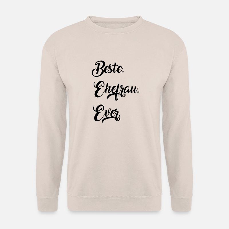 Ehefrau - Unisex Pullover - Sand