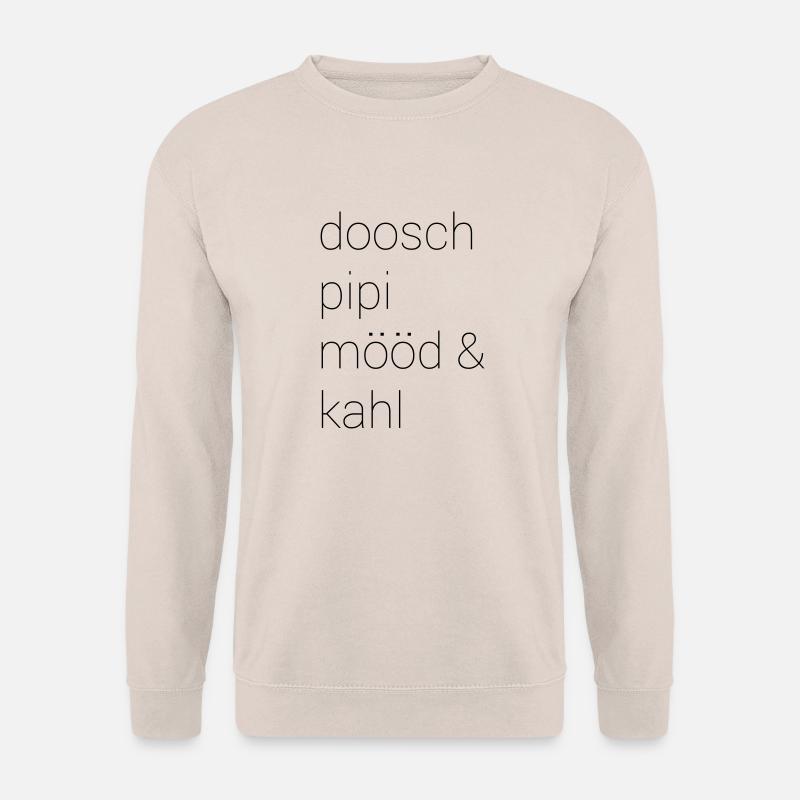 Doosch, Pipi, Mööd & Kahl - Unisex Pullover - Sand