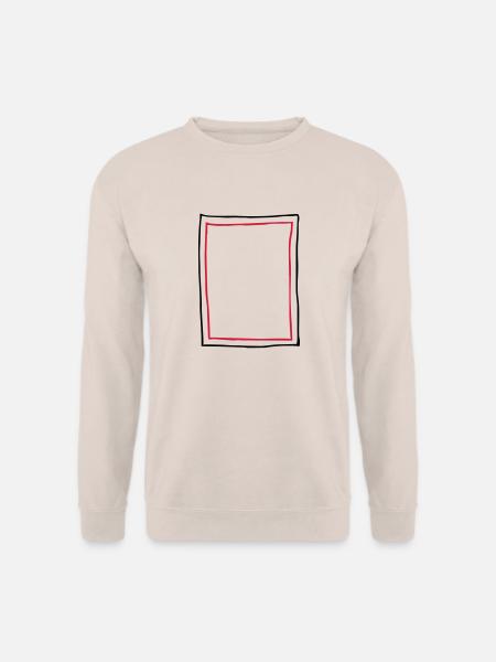 Rahmen Bilderrahmen - Unisex Pullover - Sand