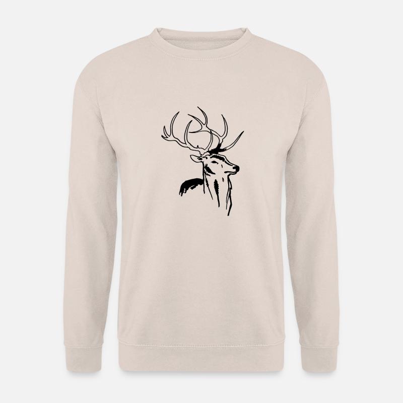 Hirsch - Unisex Pullover - Sand
