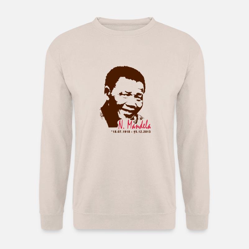 Nelson Mandela - Unisex Pullover - Sand