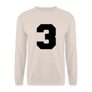 3 - Unisex Pullover - Sand - Vorne - Alina (178cm) & Michal (187cm)