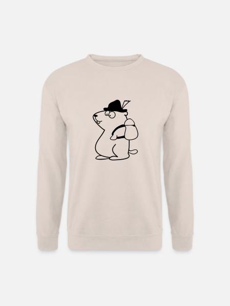 Murmeltier - Unisex Pullover - Sand
