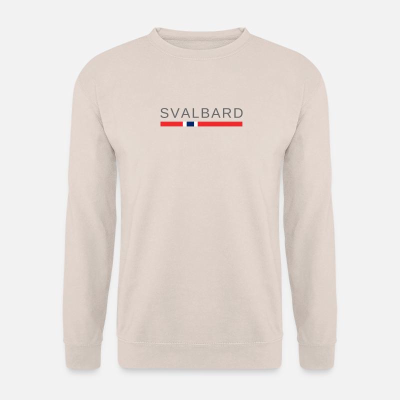 Spitzbergen Norwegen - Unisex Pullover - Sand