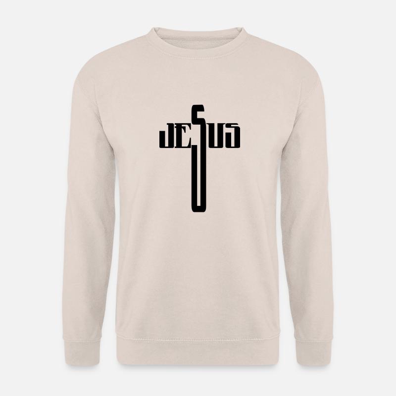 jesus - Unisex Pullover - Sand