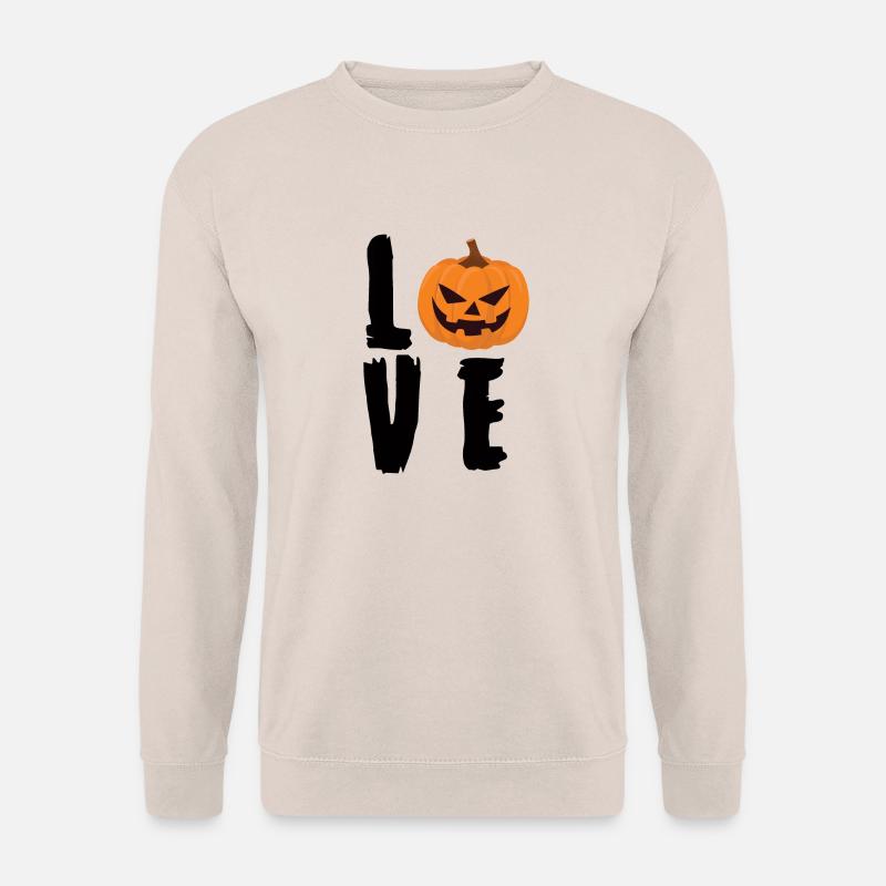 Halloween: Love Halloween - Unisex Pullover - Sand