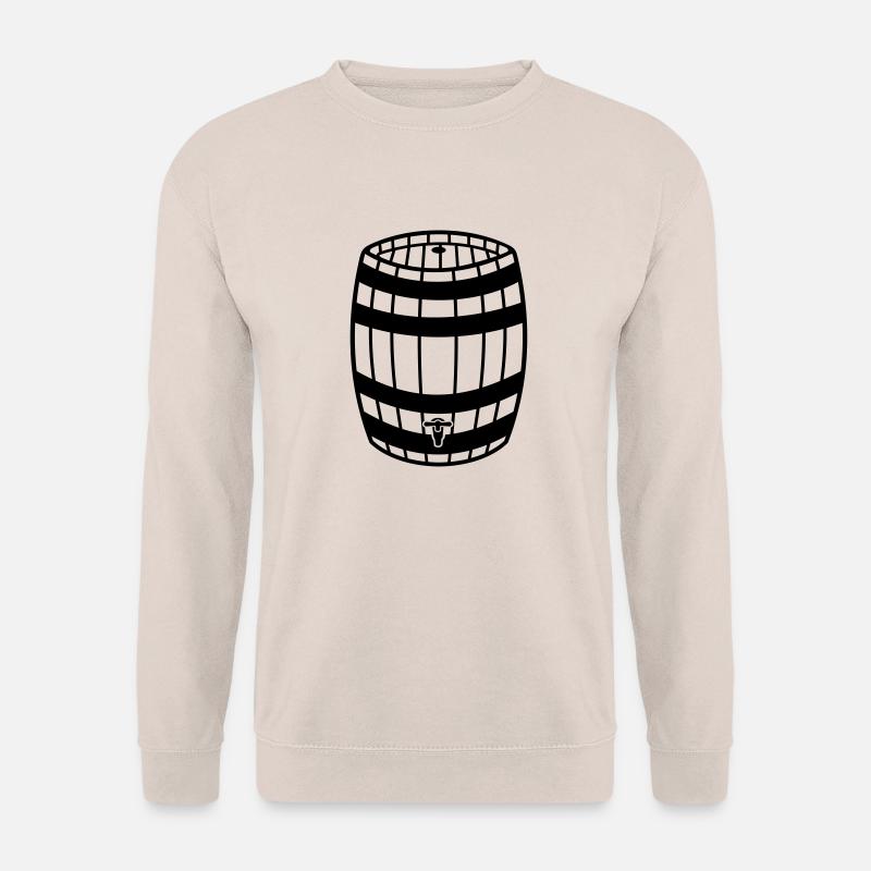 bier_fass_f1 - Unisex Pullover - Sand