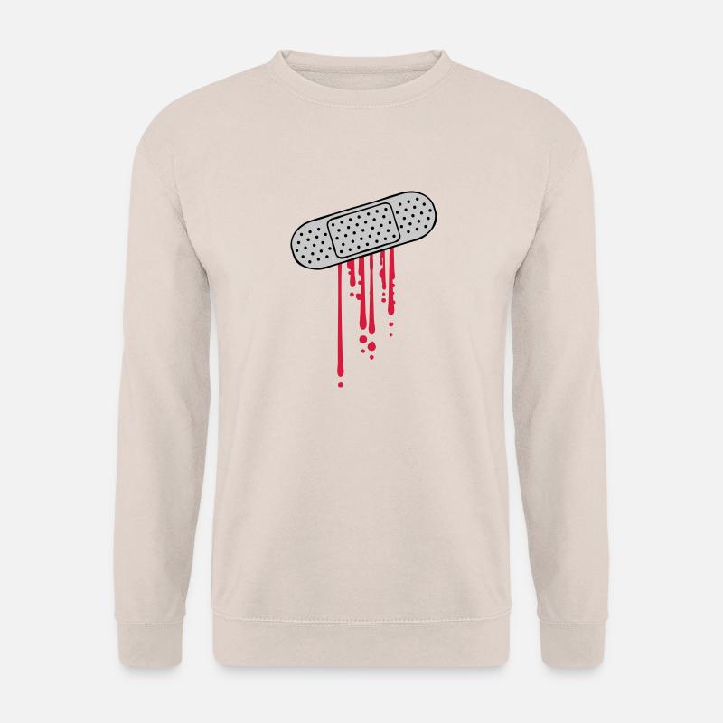 Patch de gouttes de sang - Sweat-shirt Unisexe - sable