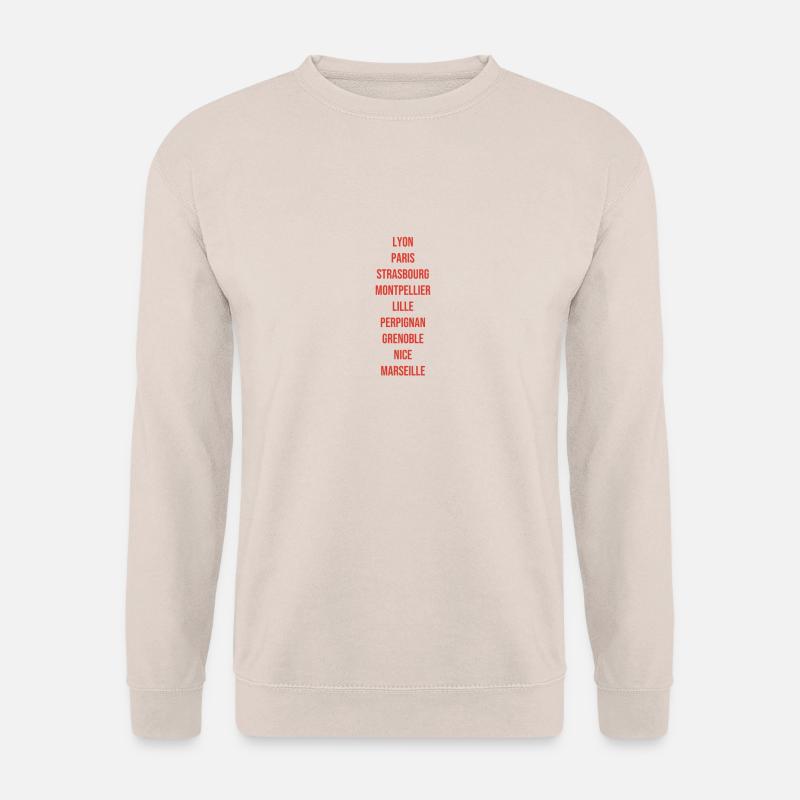 Rundreise Frankreich - Unisex Pullover - Sand