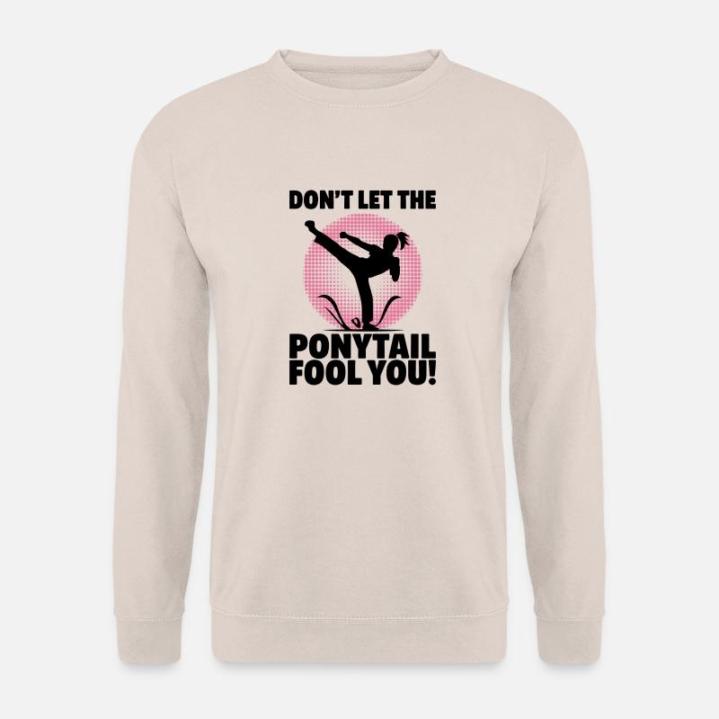 Kampfgeist mit Stil - Unisex Pullover - Sand