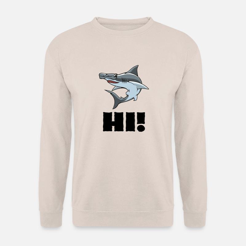Hi Hammerhai - Unisex Pullover - Sand