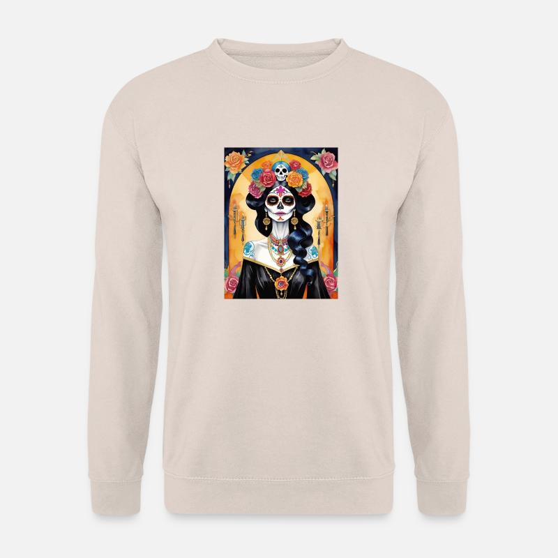 LA CATRINA DELUXE - Unisex Pullover - Sand