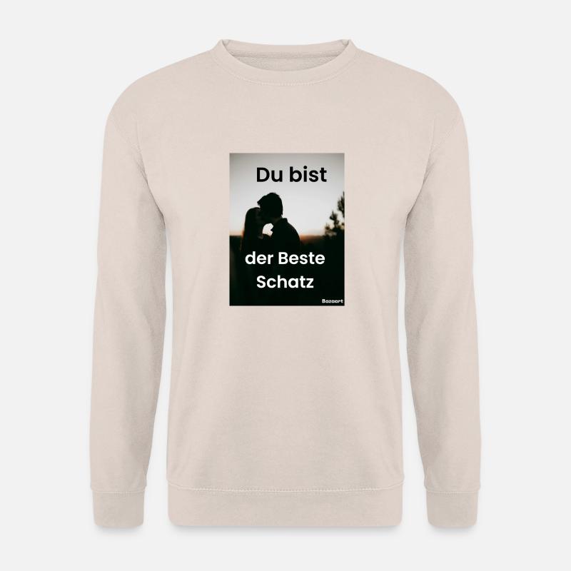 Du bist der Beste Schatz - Unisex Pullover - Sand