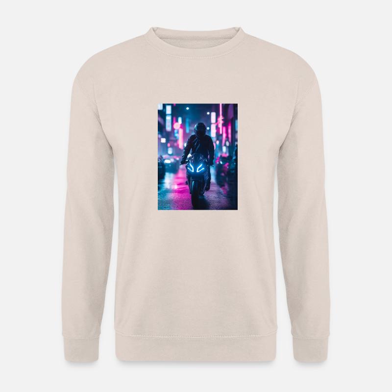Nightlife Biker Style - Unisex Pullover - Sand