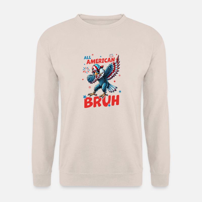 All American Bruh - Unisex Pullover - Sand