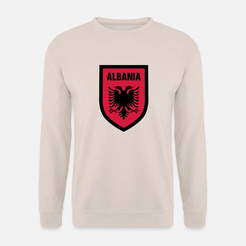 003 Albania - Unisex Pullover - Sand