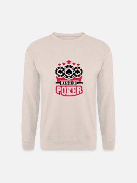 king_of_poker_c2 - Unisex Pullover - Sand