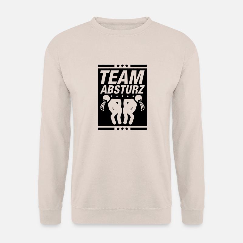 team_absturz_be1 - Unisex Pullover - Sand