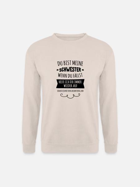 Du bist meine Schwester - Unisex Pullover - Sand