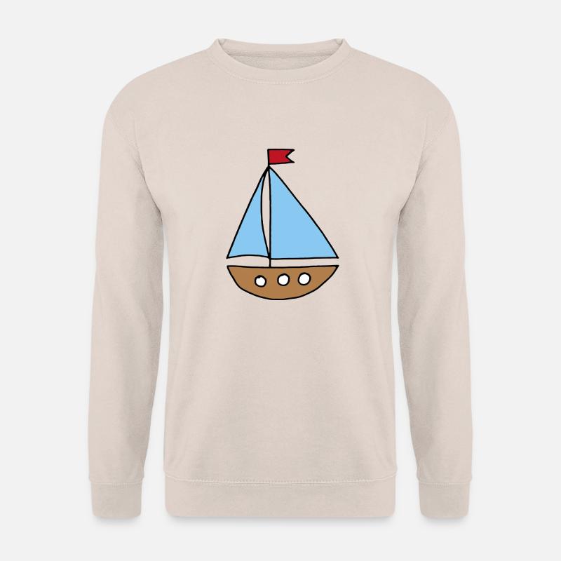 Segelboot - Unisex Pullover - Sand