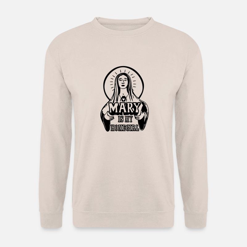 Mary is my homegirl - Unisex Pullover - Sand